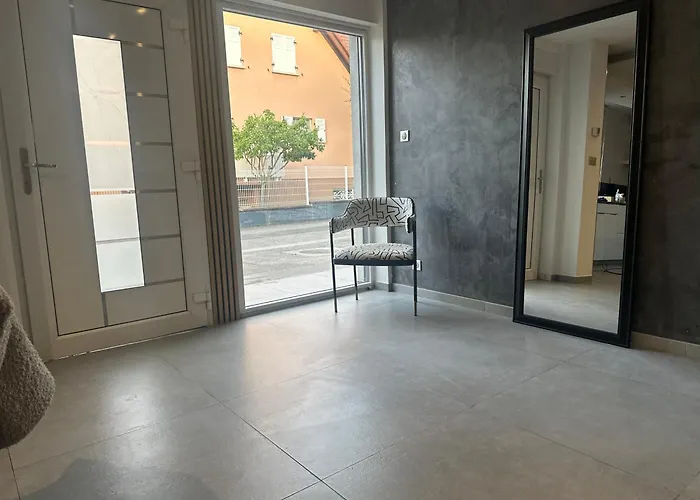 Grand Proche Colmar Au Calme Parking Wifi Apartment *